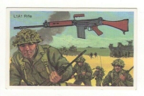 1982 firearm card - 1982, l1a1