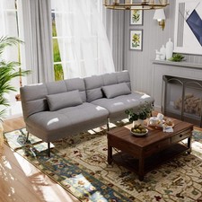 COMHOMA 3-Seater Fabric Sofa