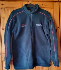 Jaguar Racing F1 full zip Fleece Green HSBC Main Sponsor Rare Official. Size S