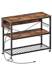 Rustic Kitchen Island with