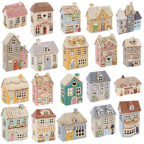 Village pottery ceramic - village, house