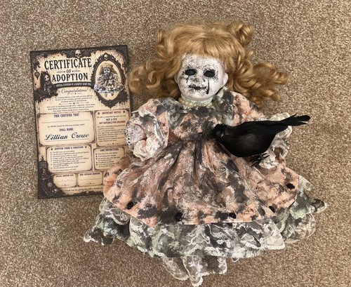 Porcelain horror doll - porcelain,