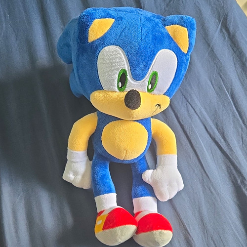 Sonic the hedgehog blue plush - the,
