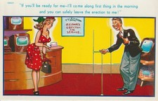 Vintage Saucy Seaside Postcard