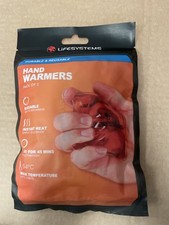 Lifesystems Reusable Gel Hand Warmers, Pack Of Two With 45 Minutes Of Heat, Perf