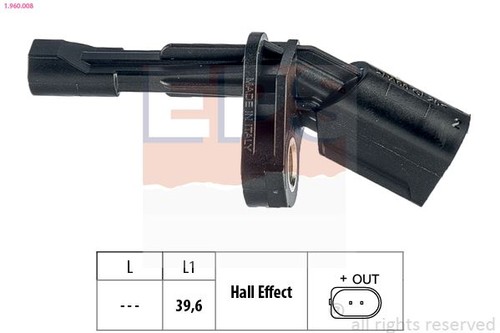 960 008 sensor wheel - wheel, speed