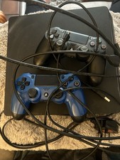 Sony PlayStation PS4 Slim Black Video Game Console 500GB