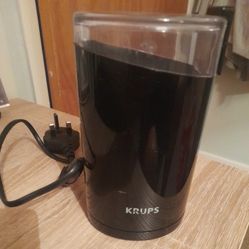 Krups electric coffee - electric, bean