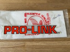 Honda PRO LINK decal graphic swing arm ? 75mm x 30mm , read below