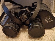 Japanese Made Commodore 10x50 no4114 excellent Condition With Lovely Lined Case