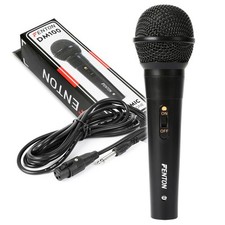 Fenton DM100 Dynamic Wired Microphone for Vocals & Performance