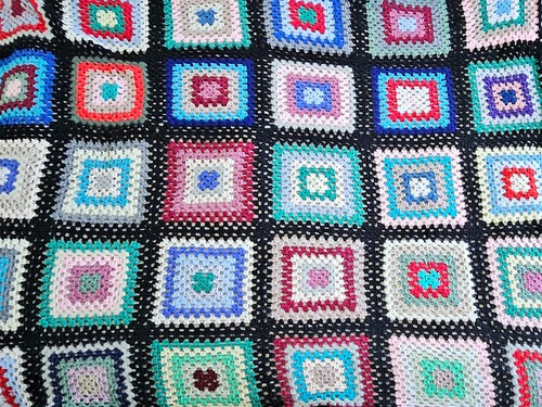 Crochet blanket multi - crochet,