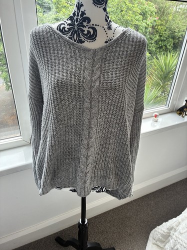 Emma morgan grey jumper size - emma,