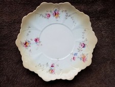 Paragon China Gilded Floral Cake Plate c.1903