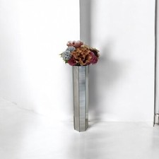Octagonal Mirror vase - 60 cm
