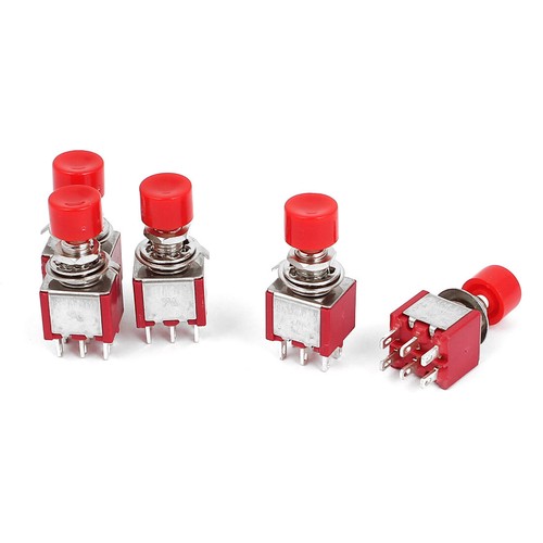 Pcs 6pins mini momentary - 5,