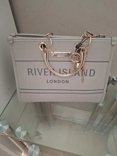 River island grey monogram - island,