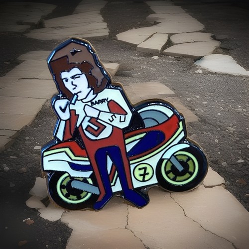 Barry sheene pin - pin, badge