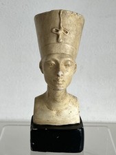 Queen Nefertiti Bust Egyptian Statue Plaster 16.5cm