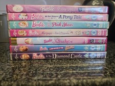 Barbie DVD Bundle X7 Children’s Animation movies joblot