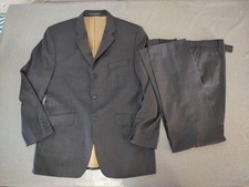 Men's Jasper Conran Suit  Size 42 34 L31 Pinstripe Blazer Trousers