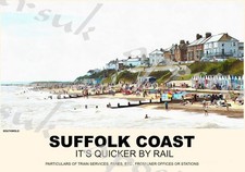 Vintage Style Railway Poster