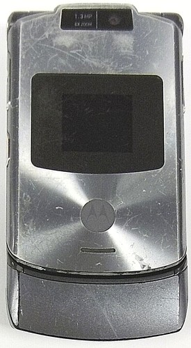 Motorola razr v3xx dark - v3xx,