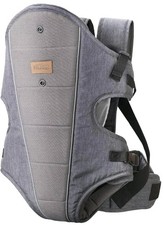 Nuby Newborn Baby 0+ Carrier 3 in 1  - Grey 