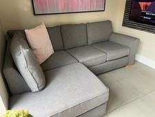 Grey corner sofa - corner,