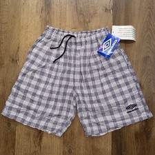 NOS Umbro Shorts Nantes Plaid