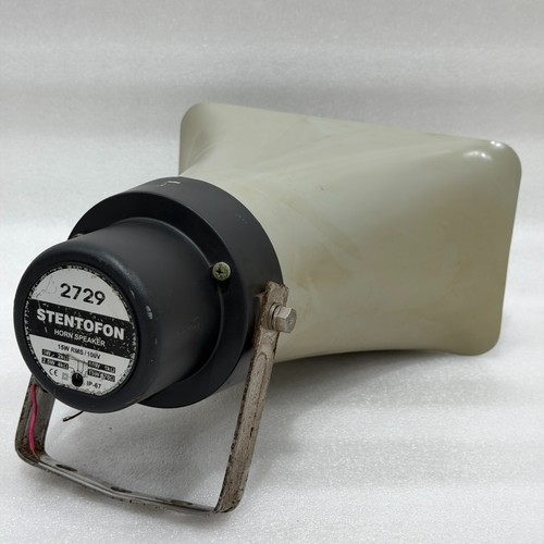 Stentofon 2729 horn speaker - stentofon,