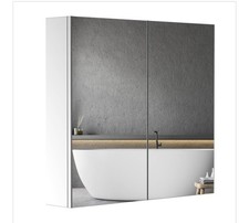 HOMCOM Bathroom Mirror Cabinet