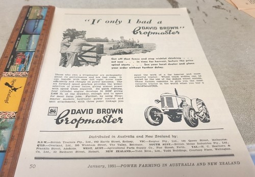 1951 david brown cropmaster - 1951,