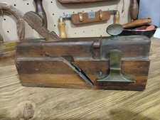 Vintage Wood & Brass fillister