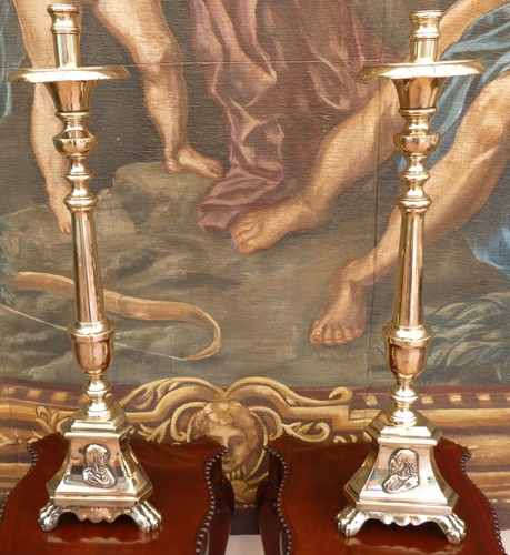 Church candlesticks height 2 - church,