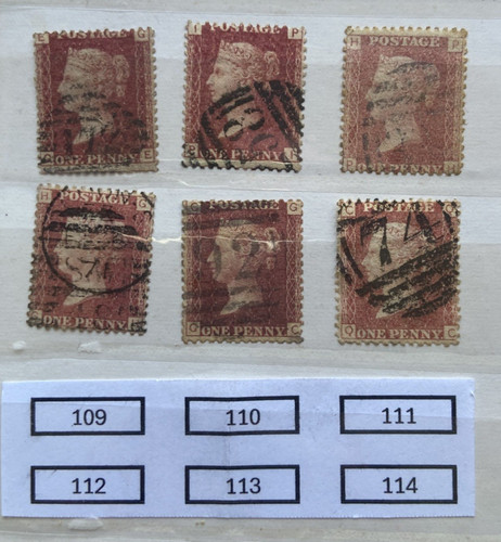 Victoria sg43 sg44 - gb, qv