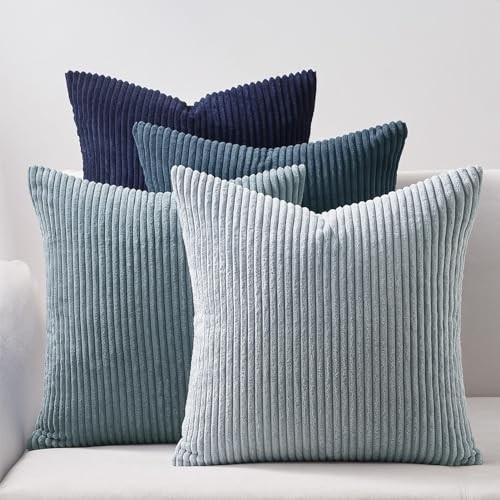 Topfinel blue cushion covers - cushion,