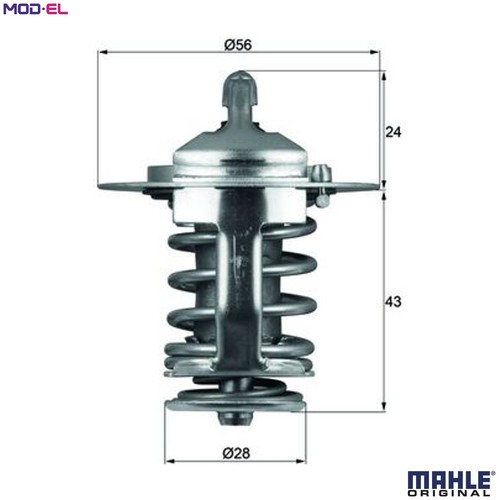 Thermostat coolant 82 - thermostat,