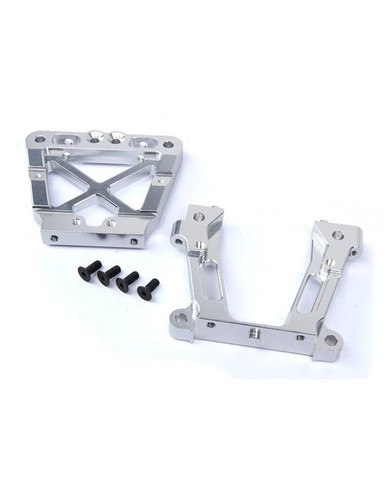 Rear cnc alloy bulkhead set - alloy,