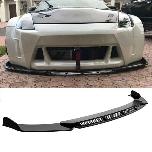 Gloss black front - black, bumper