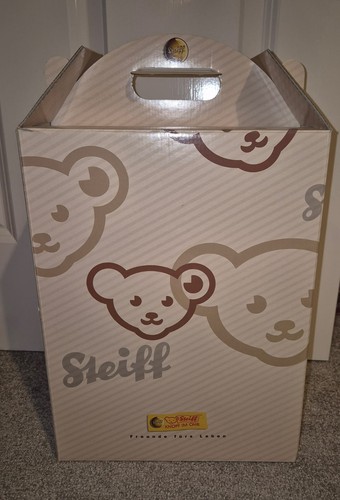 Steiff bear cardboard box - steiff,