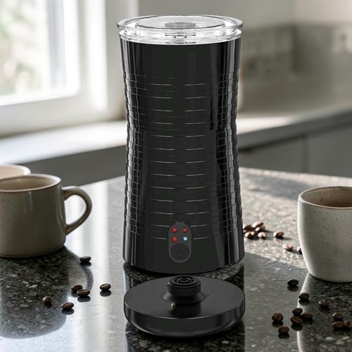 Electric milk frother - milk, black