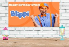 3x6 feet Blippi Personalized