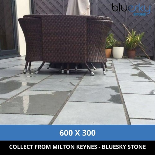 Grey slate paving - slate,