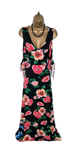 Sexy floral maxi dress - maxi, very