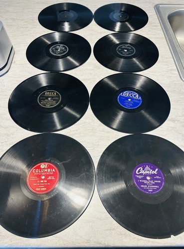 Mixed vintage 78rpm - mixed, 8