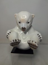 Bing & Grondahl Copenhagen POLAR BEAR Model 2536 Seated with Legs in Air