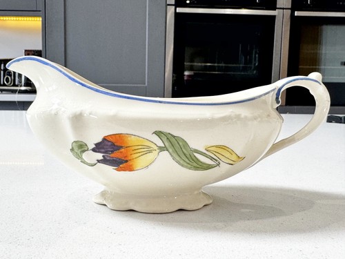 Vintage meakin gravy boat - gravy,