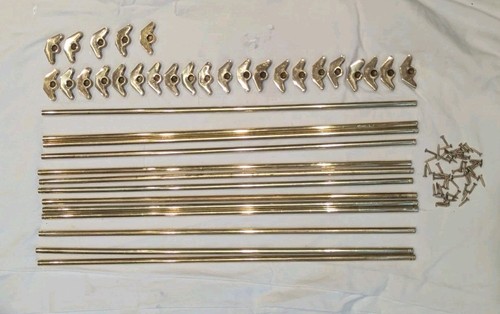 Brass stair rods - 13,