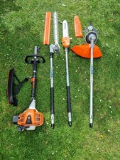 stihl KM94RC professional combi set. strimmer, long reach hedge cutter pole saw